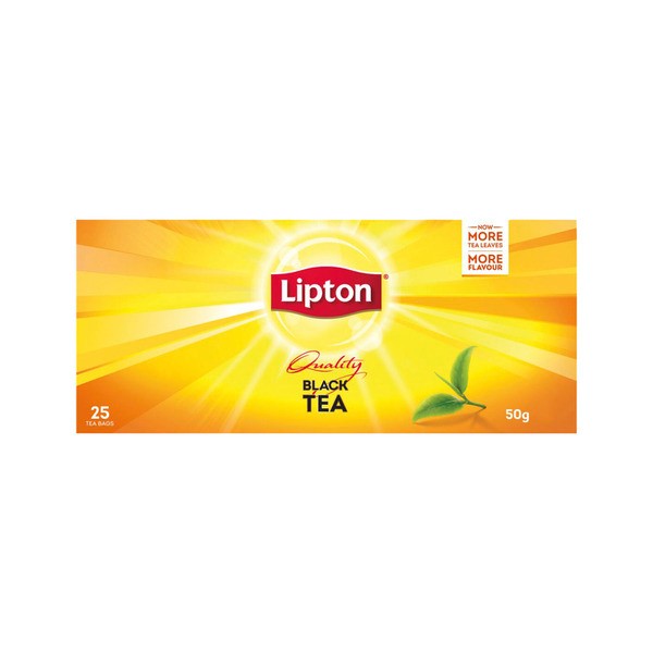 Lipton Black Tea Bags | 25 pack