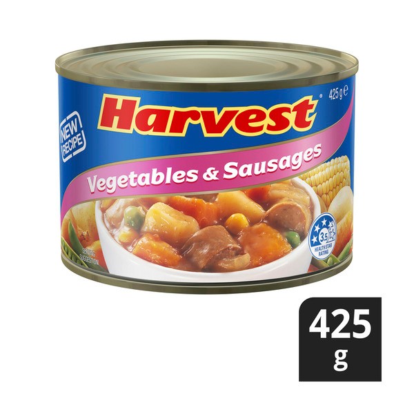Harvest Vegetables & Sausages | 425g
