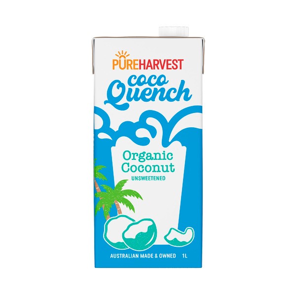 Pureharvest Gluten Free Organic Coco Quench Unsweetened Coconut Milk | 1L