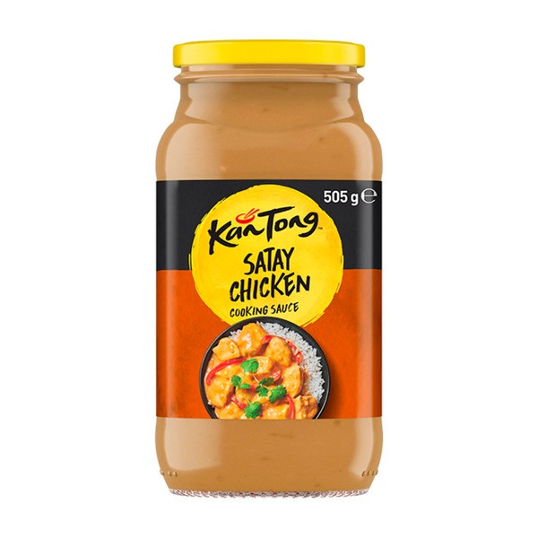 Kan Tong Peanut Satay Stir Fry Cooking Sauce | 505g