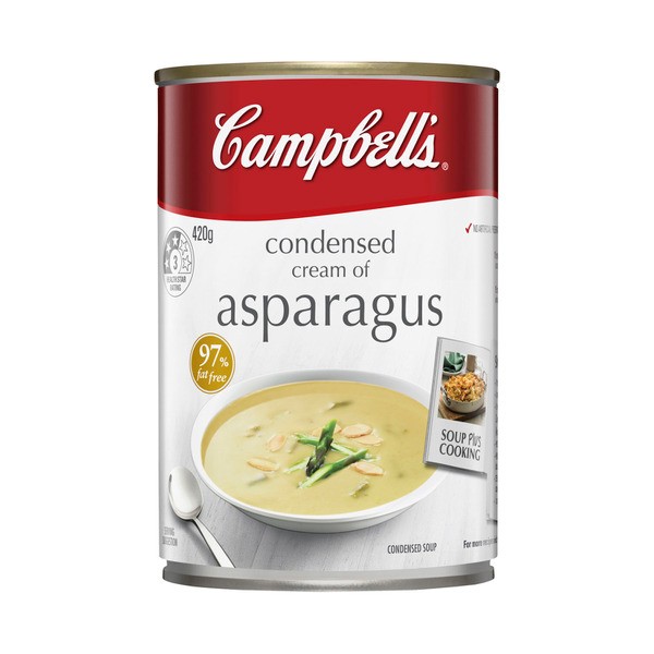 Campbell's Condensed Soup Can Cream Of Asparagus | 420g