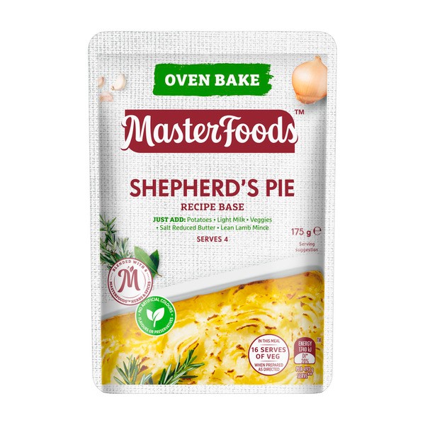 MasterFoods Shepherd's Pie Oven Easy Recipe Base | 175g