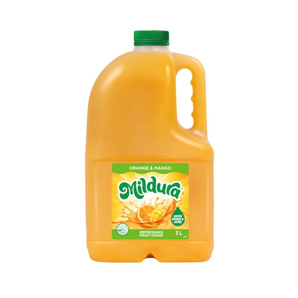 Mildura Sunrise Orange And Mango Fruit Drink | 3L