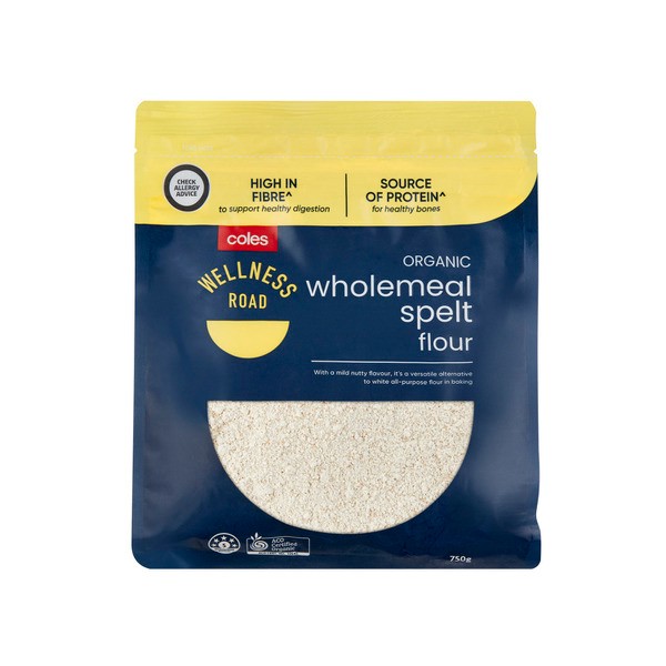 Wellness Road Organic Spelt Wholemeal Flour | 750g
