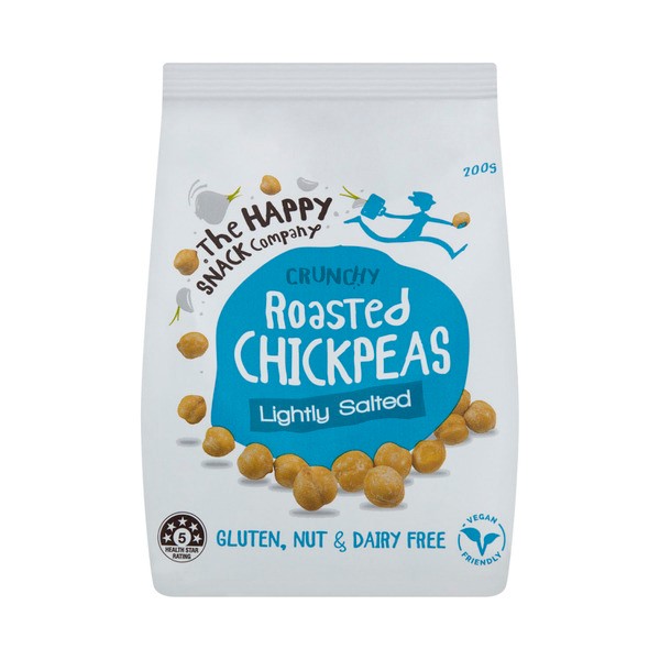 The Happy Snack Company Lightly Salted Crunchy Roasted Chickpeas | 200g