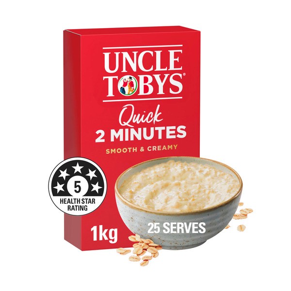 Uncle Tobys Quick Oats Porridge | 1kg