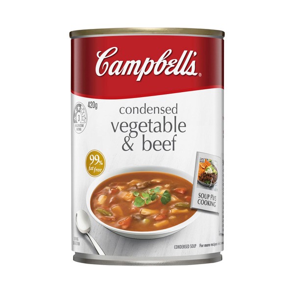 Campbell's Condensed Soup Can Vegetable Beef | 420g