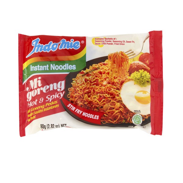 Indomie Mi Goreng Hot & Spicy Instant Noodles | 80g