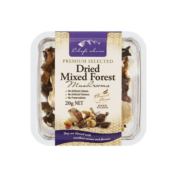Coles Mushrooms Dried Mixed Forest | 20g