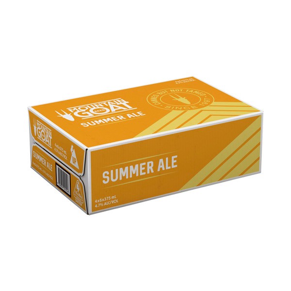 Mountain Goat Summer Ale Can 375mL | 24 Pack
