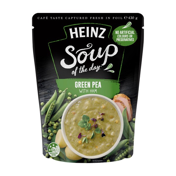 Heinz Soup Of The Day Pea & Ham Soup Pouch | 430g
