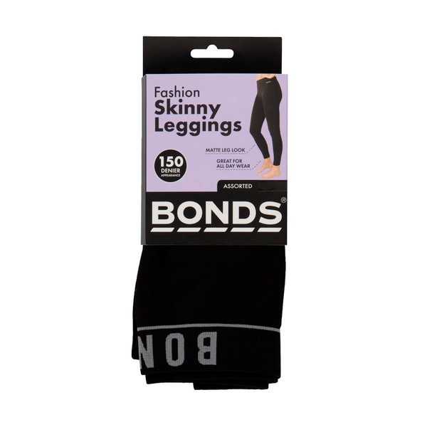 Bonds Skinny Legging Mix Colour Small/Medium | 1 pack