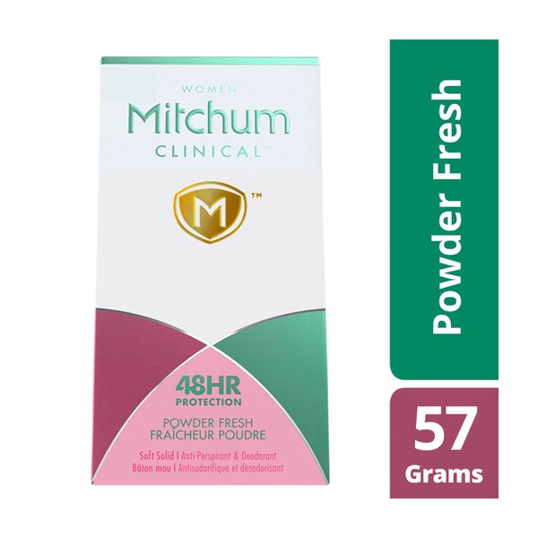 Mitchum Clinical Antiperspirant Deodorant 48 Hour Powder Fresh For Women | 45g