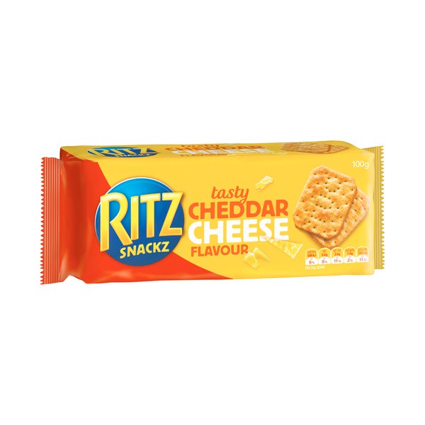 Ritz Snackz Tasty Cheddar Cheese Crackers  | 100g