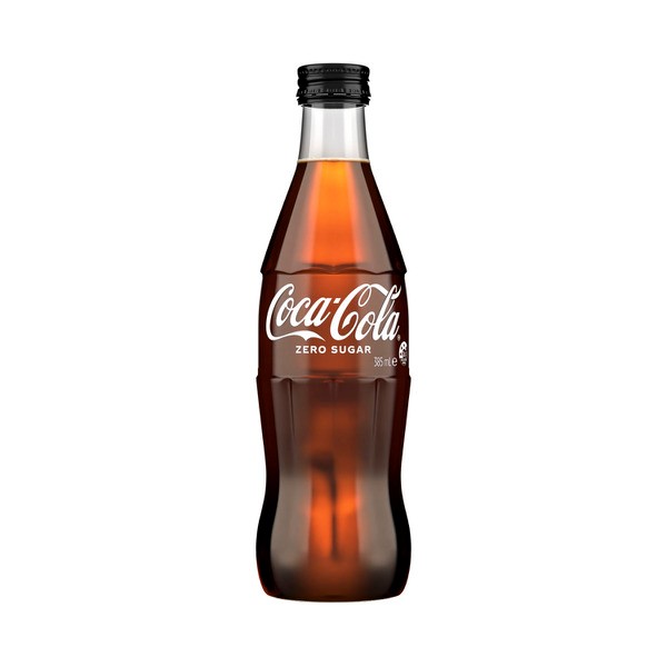Coca-Cola Zero Sugar Soft Drink Bottle | 385mL