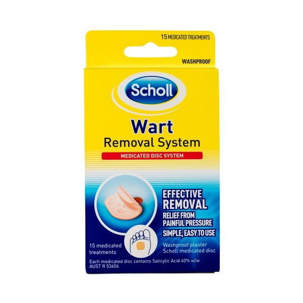 Scholl Waterproof Wart Remover | 15 pack