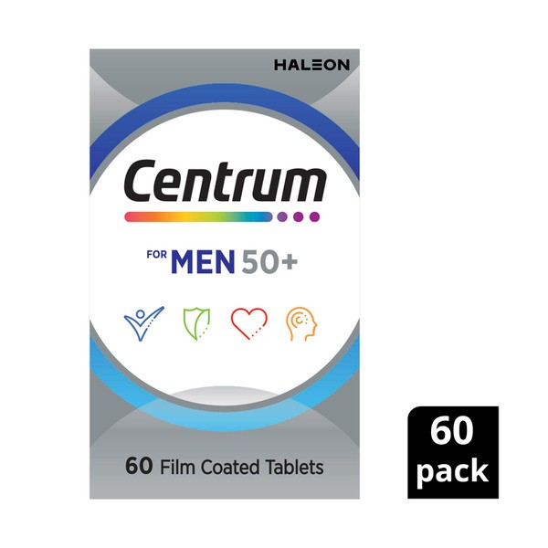 Centrum For Men 50+ Daily Multivitamin Supplements | 1 each