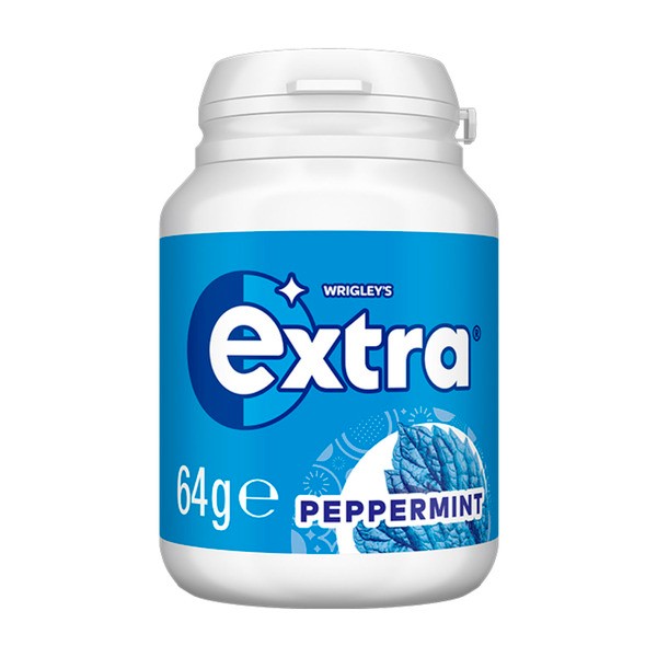 Extra Peppermint Sugar Free Chewing Gum | 64g