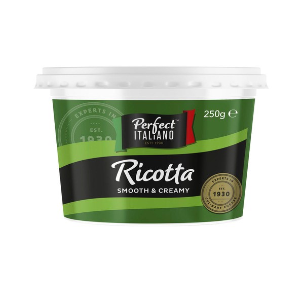Perfect Italiano Original Ricotta Soft Cheese Tub | 250g