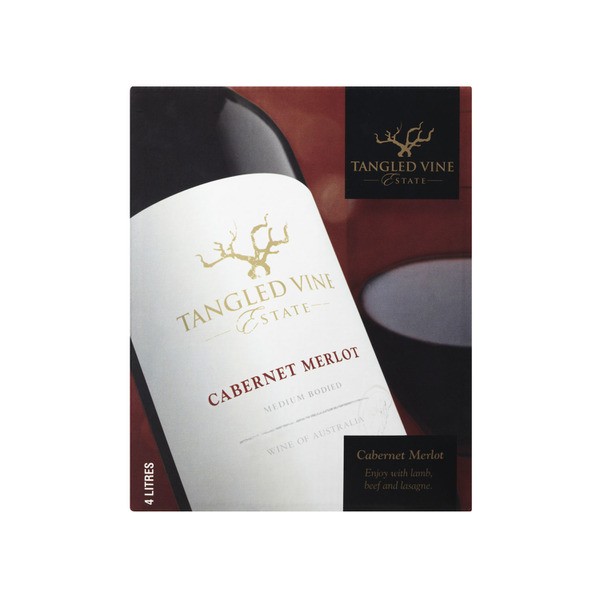 Tangled Vine Cabernet Merlot Cask 4 Litre | 1 Each