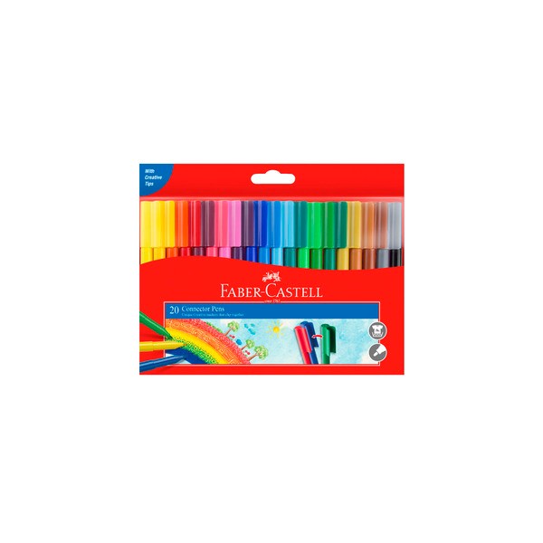 Faber-Castell Connector Pens | 20 pack