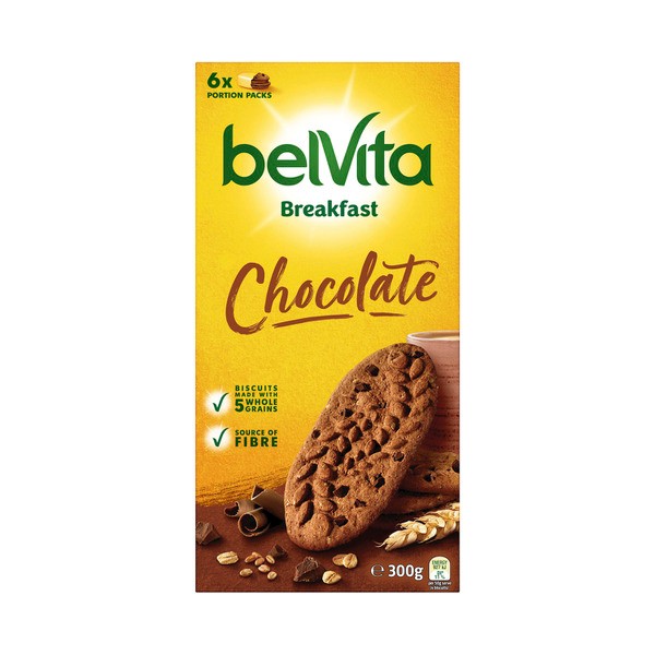 Belvita Chocolate Breakfast Biscuits 6 Pack | 300g