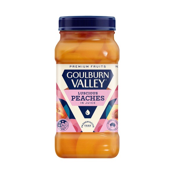 Goulburn Valley Peaches Slices In Natural Juice | 700g