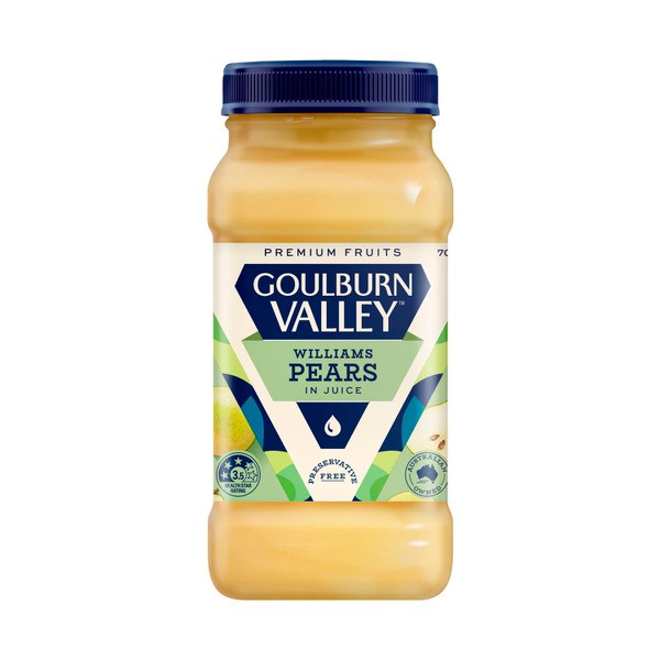 Goulburn Valley Pears In Juice | 700g