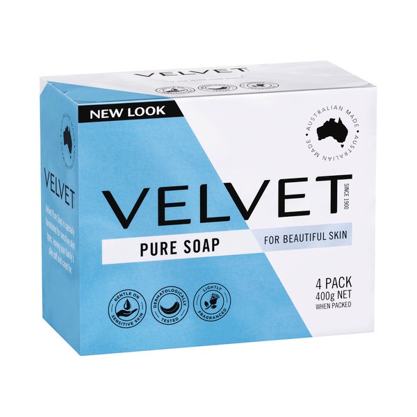 Velvet Pure Soap | 4 pack