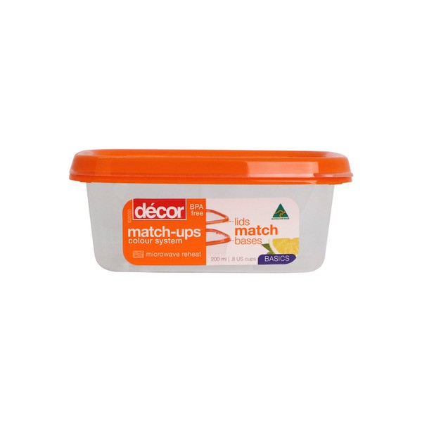 Decor Match Ups Container 200mL | 1 each