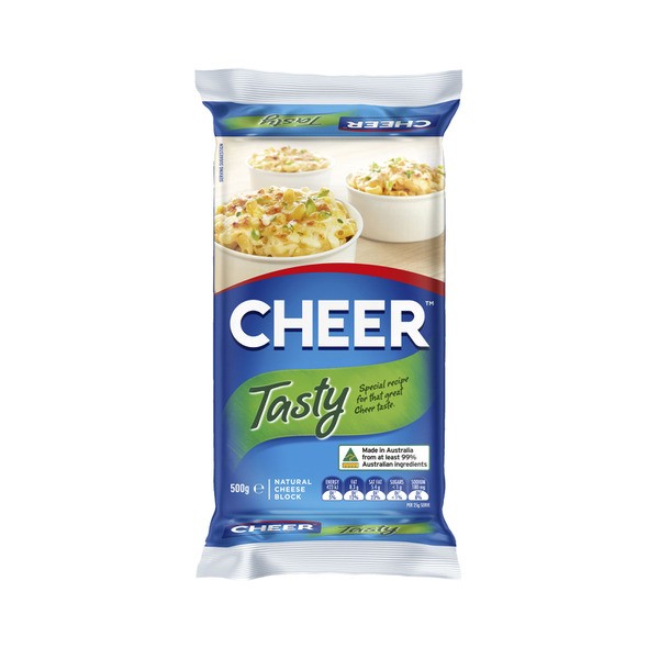 Cheer Tasty Cheese Block | 500g