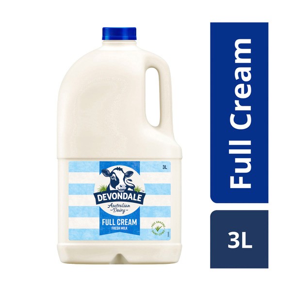 Devondale Full Cream Milk | 3L