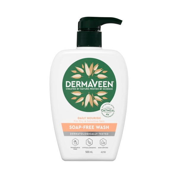 DermaVeen Everyday Soap Free Wash | 500mL