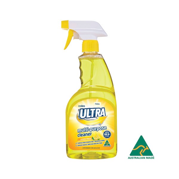 Coles Ultra Multipurpose Cleaner Lemon | 750mL