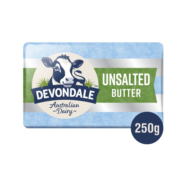 Devondale Unsalted Pat Butter | 250g