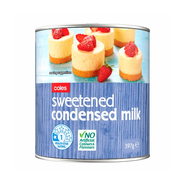 Coles Sweetened Condensed Milk | 397g