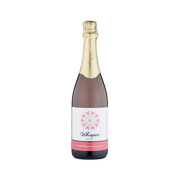Whispers Strawberry Spumante 750mL | 1 Each