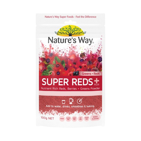 Nature's Way Super Foods Greens & Wild Reds | 100g