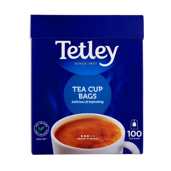 Tetley Tea Bags 100 pack | 180g