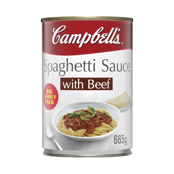 Campbell's Spaghetti Sauce With Minced Beef | 665g