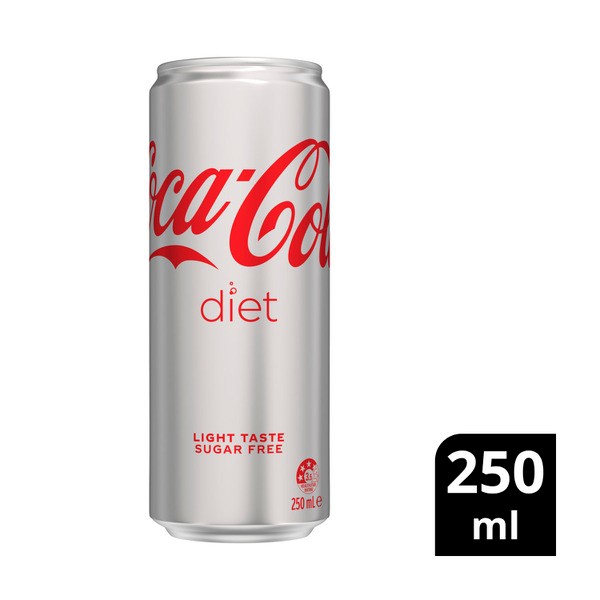 Coca-Cola Diet Coke Soft Drink Can | 250mL