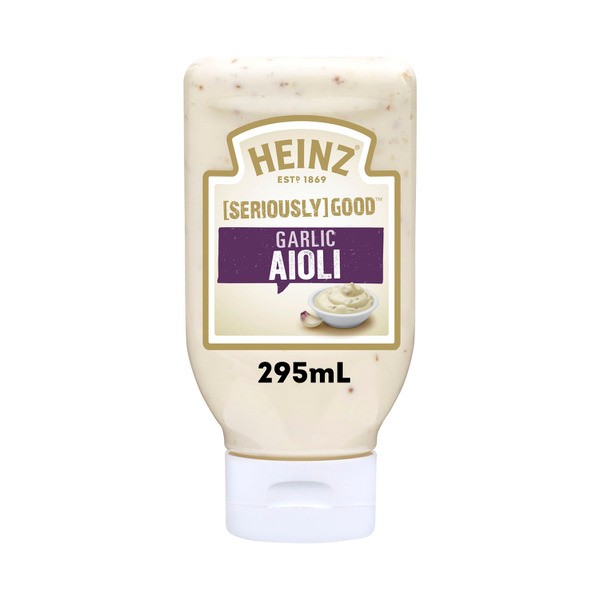 Heinz Seriously Good Garlic Aioli Mayonnaise | 295mL