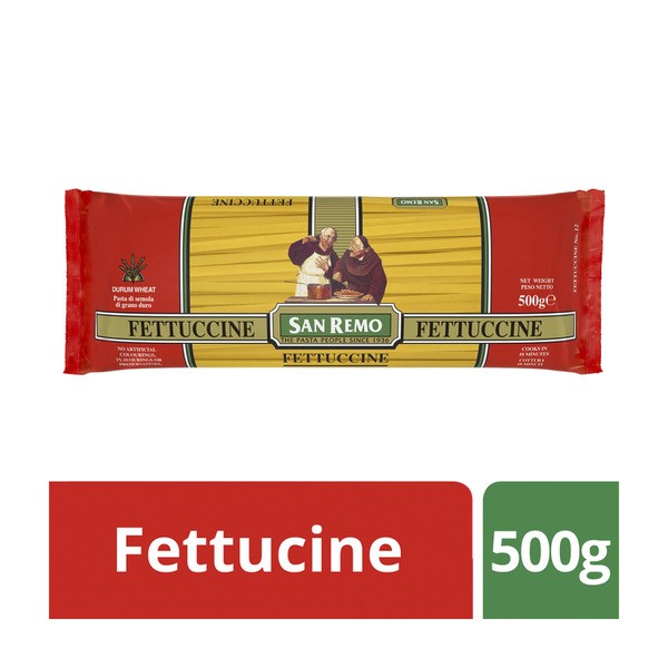 San Remo Plain Fettuccine Pasta | 500g