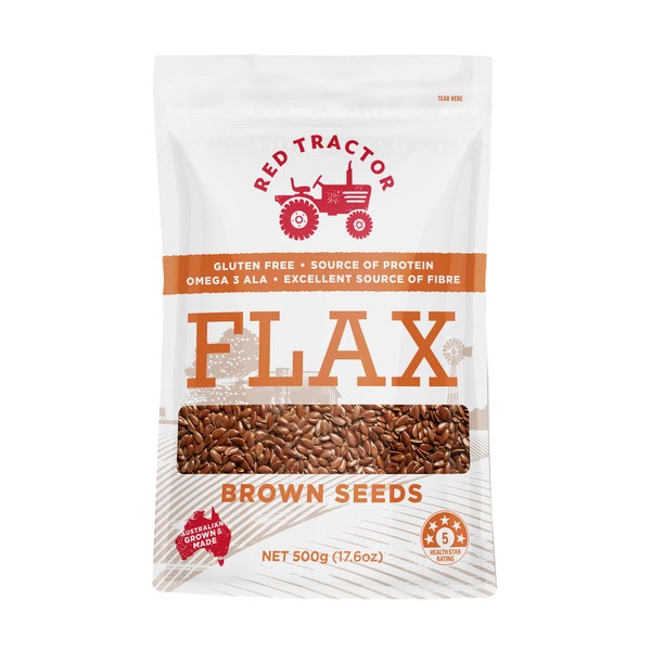 Red Tractor Flax Brown Seeds | 500g