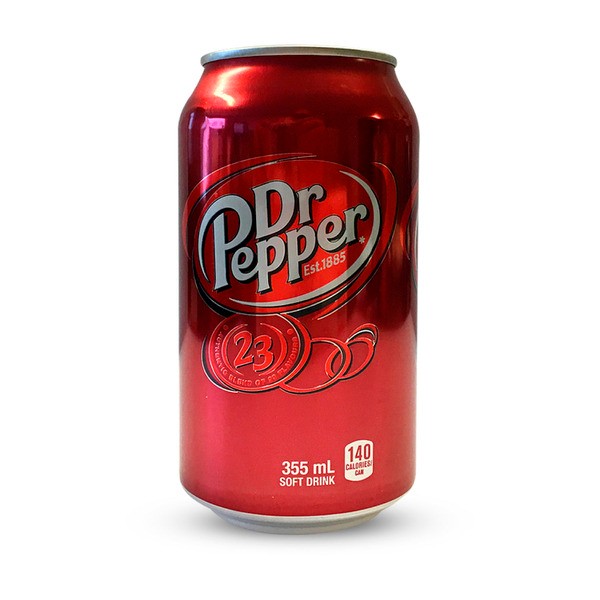 Dr Pepper Cola Can | 355mL