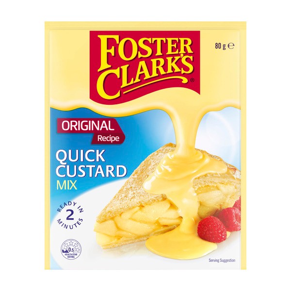 Foster Clarks Quick Custard Powder Mix | 80g