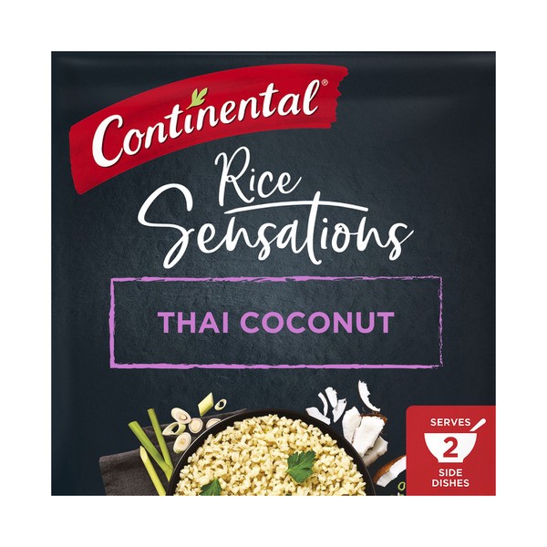 Continental Thai Coconut & Lemongrass Rice Serves 2 | 115g