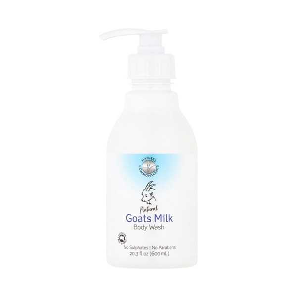 Natures Commonscents Goats Milk Body Wash | 600mL