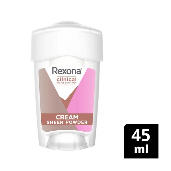 Rexona Women Clinical Protection Antiperspirant Deodorant Sheer Powder | 45mL