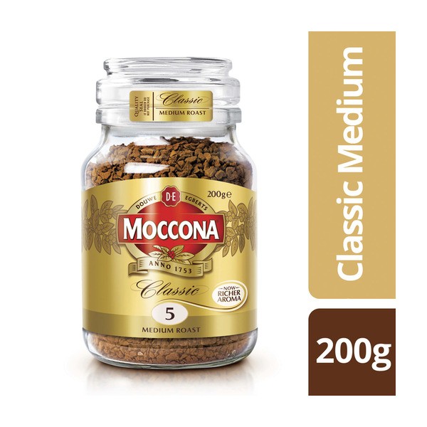 Moccona Classic Medium Roast Instant Coffee | 200g